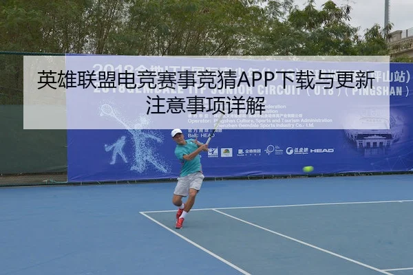 英雄联盟电竞赛事竞猜APP下载与更新注意事项详解